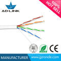 Vente chaude fabriquée en Chine rg59 cat5e utp cable lan cable utp 4pair cat5e lan cable